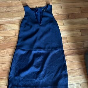 Banana Republic navy blue sleeveless dress. Size 6. Gently worn.